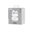 EARPHONES AUDICTUS DOPAMINE ANC BLUETOOTH WIRELESS WITH MICROPHONE WHITE