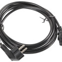 Lanberg kaabel CEE 7/7 - IEC 320 C13 VDE 3m, must