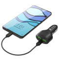 CAR CHARGER NATEC CONEY 2X USB 1X USB-C QUICK CHARGE 84W BLACK