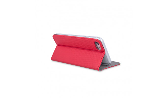 Smart Magnet case for Xiaomi Redmi 13C 4G / 13C 5G / Poco C65 red