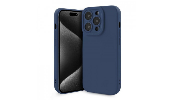 Fusion Softy silikoonkarp Apple iPhone 15 Plus sinine