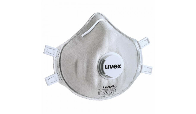 Face mask silv-Air classic Carbon 2320 FFP3, preformed mask with valve, grey, 3 pcs retail pack