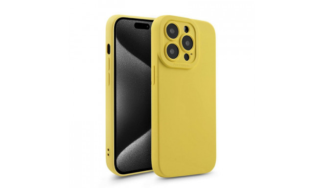 Fusion Softy silikoonkarp Apple iPhone 14 Pro kollane