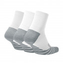 Nike Dry Cushion Quarter 3Pak M SX5549-100 socks (39 - 42)
