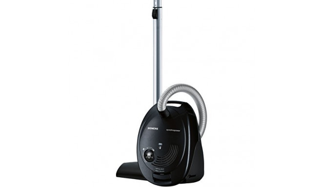 Siemens vacuum cleaner VS06A212, Canister (black)