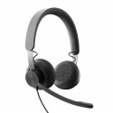 Logitech Zone Wired UC Headset, Dark grey