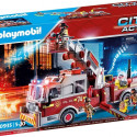 Figures set City Action 70935 Rescue Vehicles: Fire Engine with Tower Ladder