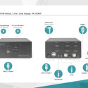 KVM switch - 2 ports DS-12860