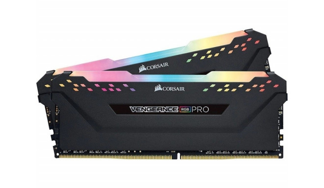 Corsair RAM DDR4 Intel XMP Certified Vengeance PRO RGB 16GB/3200(2x8GB) black CL16