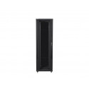 Free standing cabinet 19 inches 42U 800x1200mm black