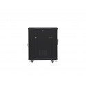 Free standing cabinet 19 inches 15U 600X800mm black