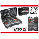 Yato tööriistakomplekt 1/4"/3/8"/1/2" (YT-38841)