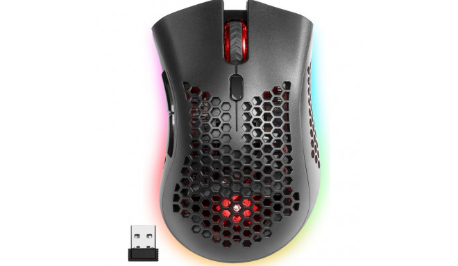 Defender GM-709L Warlock 52709 juhtmevaba mängurihiir RGB-taustvalgustusega