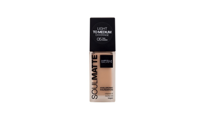 Gabriella Salvete Soulmatte Hyaluronic Foundation (30ml) (05 Warm Tan)