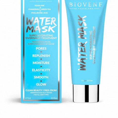 Näokreem Biovène Water Super Hydrating Overnight 75 ml