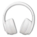 Qoltec BT 5.0 AB Headset Wireless Head-band Calls/Music USB Type-C Bluetooth White