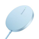 Baseus Wireless Charger Magnetic Simple Mini3, 15W, Blue (CCJJ040303)