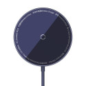 Baseus Wireless Charger Magnetic Simple Mini3, 15W, Purple (CCJJ040205)