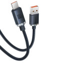Baseus Type-C Crystal Shine series fast charging data cable 100W 2m Black (CAJY000501)