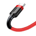 Baseus Type-C Cafule cable 2A, 3m Red/Red (CATKLF-U09)