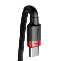 Baseus Type-C - Type-C cable Cafule PD2.0 100W Flash charging (20V 5A) 2m Red/Black (CATKLF-AL91)