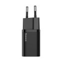 Baseus Travel Charger Super Si 1C Quick Charger 25W EU Black (CCSP020101)