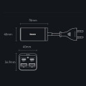 Baseus Travel Charger GaN3 Pro Quick wall charger C+C+U, PD3.0, QC4.0 +, AFC, FCP, SCP, PPS, MTK, (w