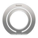 Baseus Tool Halo Magnetic ring holder phone stand (5.4 inch or above) Aluminium alloy, Silver (SUCH0