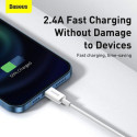 Baseus Lightning Superior Series cable, Fast Charging, Data 2.4A, 1.5m White (CALYS-B02)