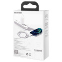 Baseus Lightning Superior Series cable, Fast Charging, Data 2.4A, 1.5m White (CALYS-B02)