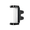 Baseus Car Mount Steel Cannon Air Outlet 360 degree rotation, Horizontal / Vertical Aluminum+ABS Sil