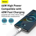 Baseus Type-C Superior series fast charging data cable 66W (11V/6A) 1m White (CATYS-02)