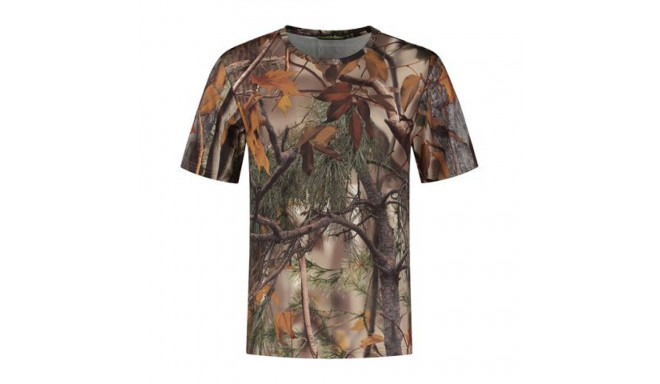 Stealth Gear T-shirt Short Sleeve Camo Forest Print size XL