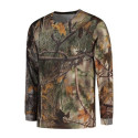 Stealth Gear T-shirt Long Sleeve Camo Forest Print size M