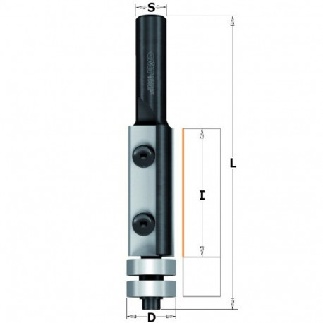 Otsfrees, vahet.teradega HM S=12 D=19x50 Z2 RH
