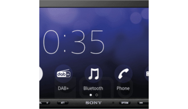 Sony XAV-AX8150 1-DIN Mediareceiver m. 2-DIN Bildschirm