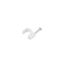 CABLE CLIPS 7MM 100PCS WHITE LANBERG