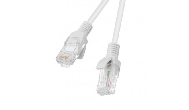 PATCHCORD CAT.5E UTP 0.25M GREY FLUKE PASSED LANBERG 10-PACK