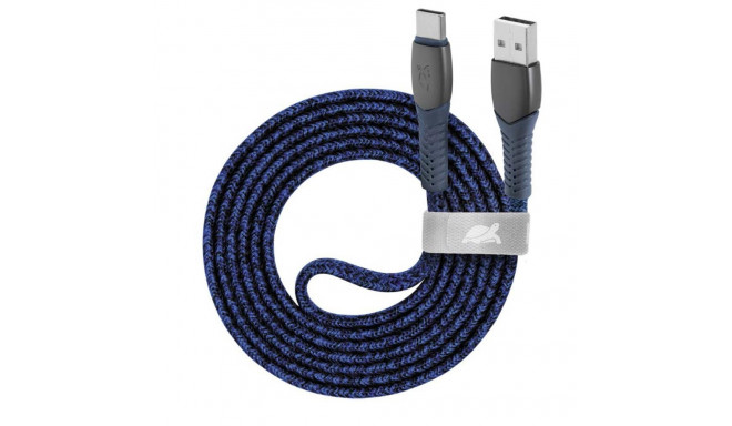 CABLE USB-C TO USB2.0 1.2M/BLUE PS6102 BL12 RIVACASE
