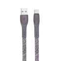 CABLE USB-C TO USB2.0 1.2M/GREY PS6102 GR12 RIVACASE