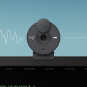 Webcam Logitech Brio 300 (960-001436) Full HD, Graphite