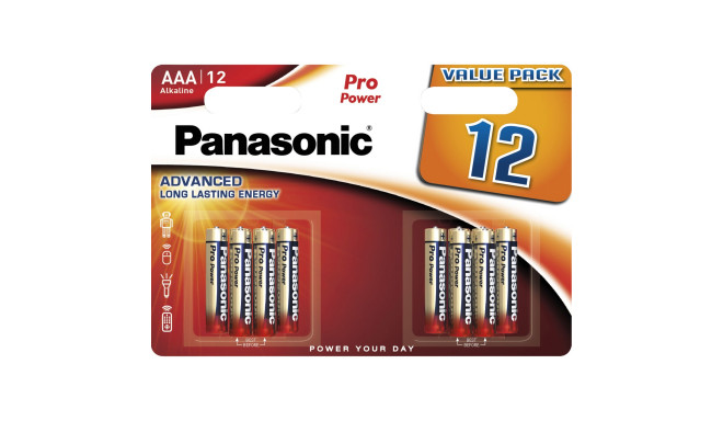 1x12 Panasonic Pro Power LR 03 Micro AAA