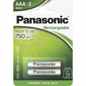 Panasonic aku NiMH Micro AAA 750mAh Ready to Use 1x2tk
