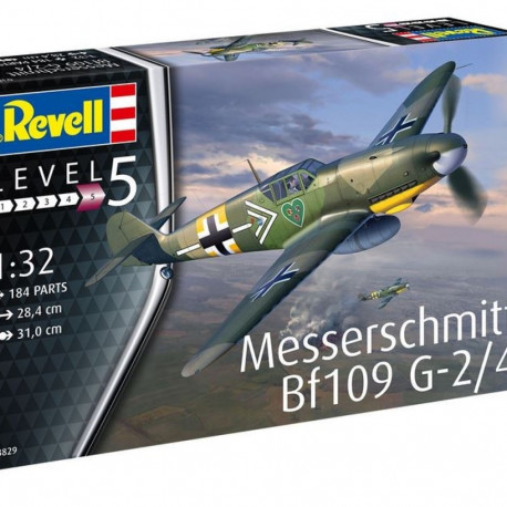 Plastikust mudel Messerschmitt BF 109G-2/4 1/32