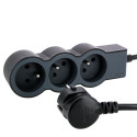 Legrand extension strip 3 sockets 1.5m, black