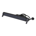 Extension cord 6x2PZ 1.5m black