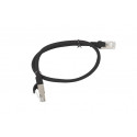 Lanberg patch cord Cat.6 UTP 0.5m, black