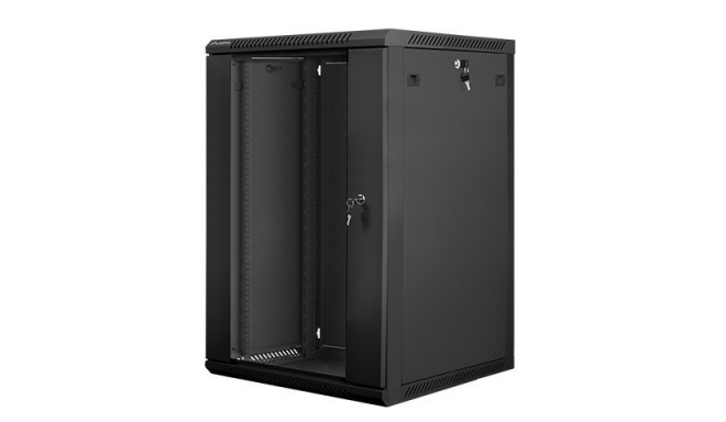 Wall-Mounted Rack 19inches 18U 600X600mm black