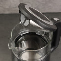 ELDOM Kettle NEVO, 2200 W, 1.7 L, temperature control, plastic + glass