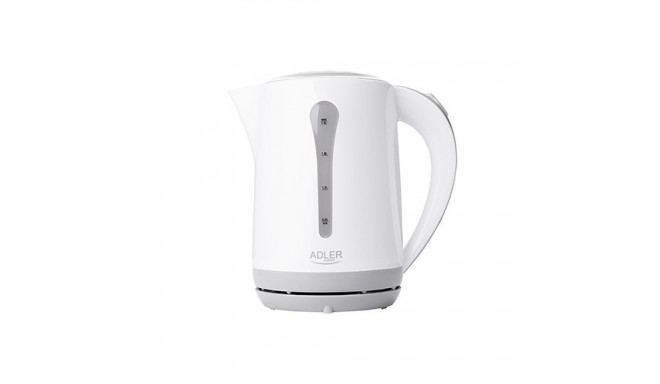 Adler AD 1244 electric kettle 2.5 L 2200 W White